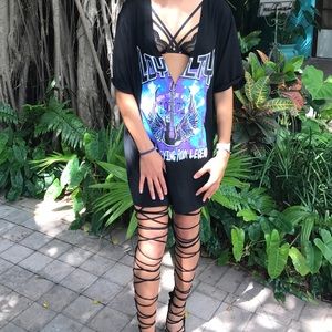 Oversized t-shirt dress